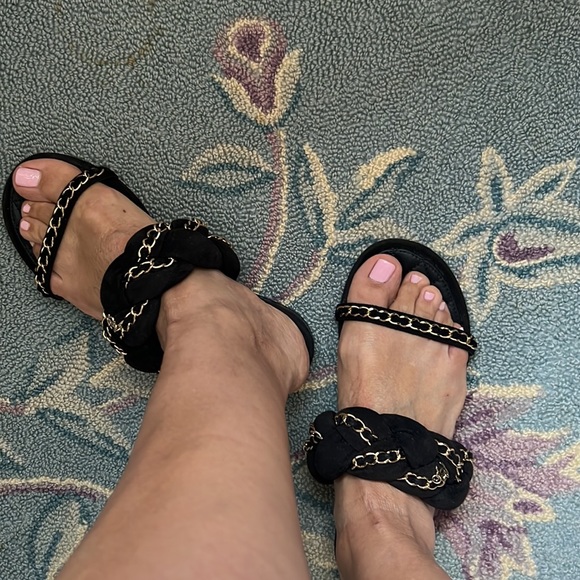 CHANEL SANDALS🖤 - Picture 11 of 13